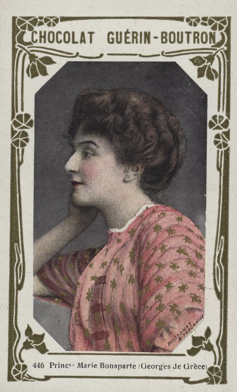 Princezna Marie Bonaparte, Georges Řecka (barevné foto) od French School