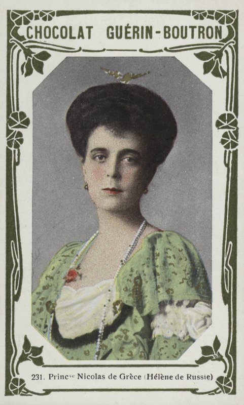 Princezna Nicolas Řecká, Helene Ruska (barevné foto) od French School
