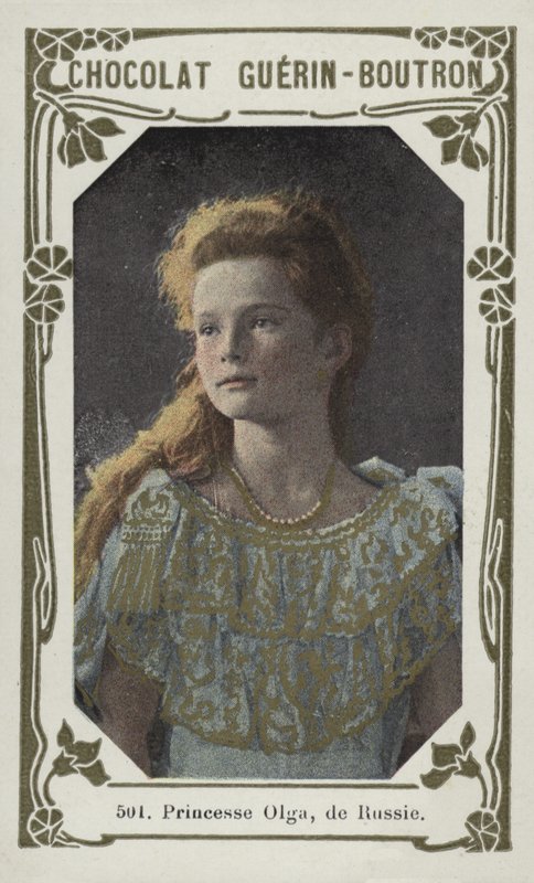 Princezna Olga Ruska (barevná fotografie) od French School