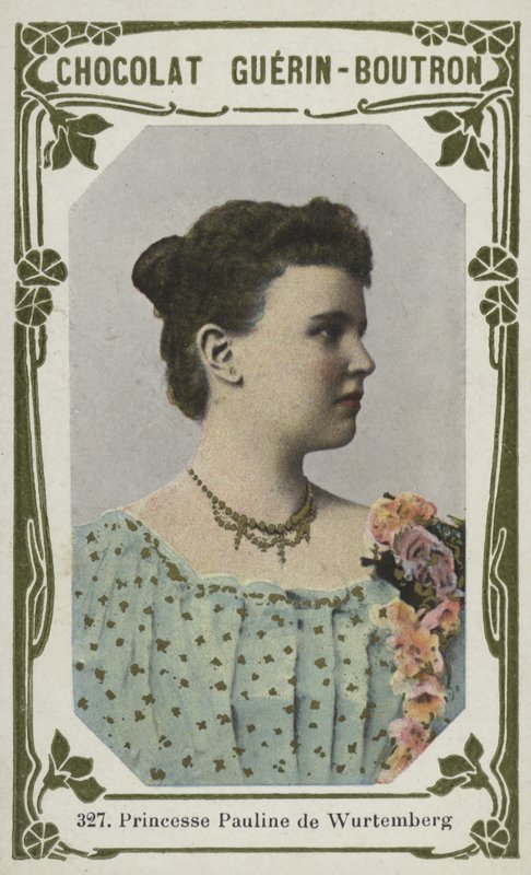 Princezna Pauline z Württemberska (barevné foto) od French School
