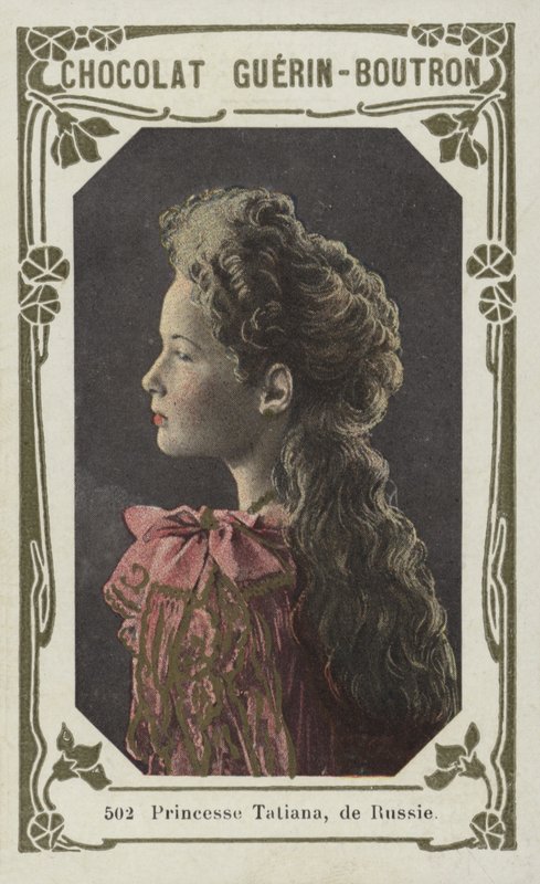 Princezna Tatiana Ruska (barevné foto) od French School
