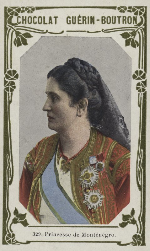 Princezna z Černé Hory (barevné foto) od French School