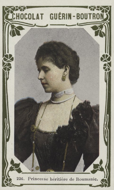 Rumunská korunní princezna (barevná fotografie) od French School
