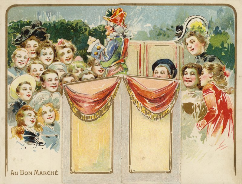 Loutkové představení - pan Punch od French School
