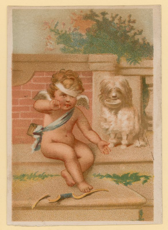 Putto hraje od French School