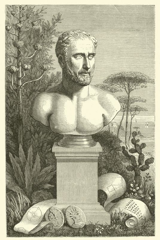 Pythagoras (rytina) od French School