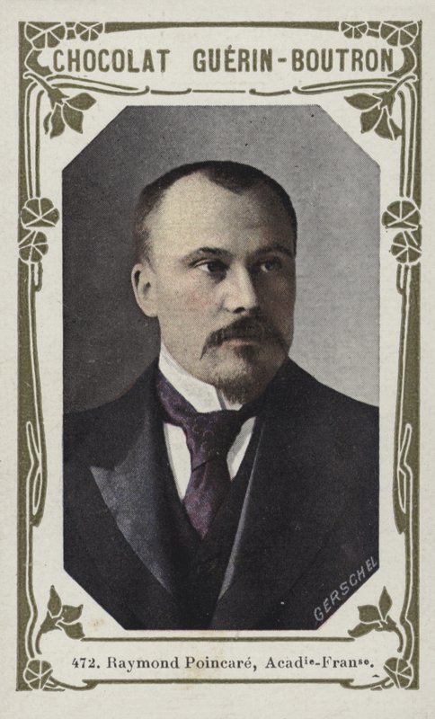 Raymond Poincare, Academie-Francaise (barevné fotografie) od French School