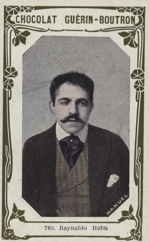 Reynaldo Hahn (barevná fotografie) od French School