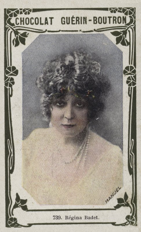 Regina Badet (barevná fotografie) od French School