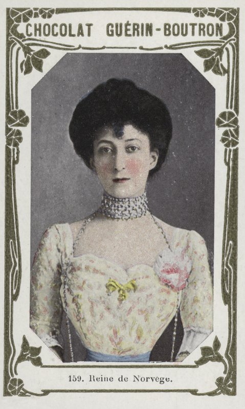 Norská královna (barevná fotografie) od French School