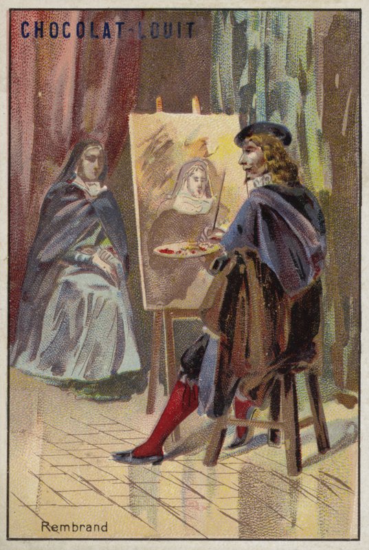 Rembrandt van Rijn , holandský malíř od French School