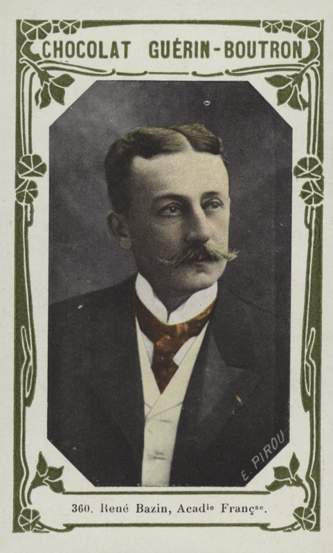 René Bazin, Francouzská akademie (barevné foto) od French School