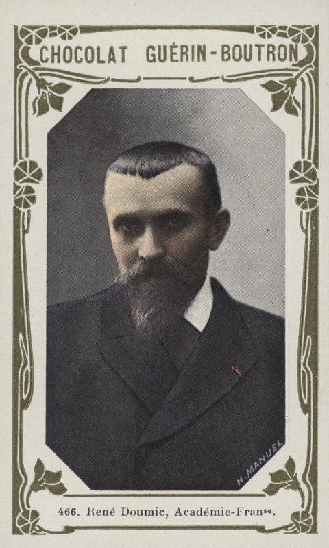 Rene Doumic, Academie-Francaise (barevné foto) od French School