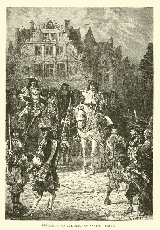 Odvolání nantského ediktu od French School