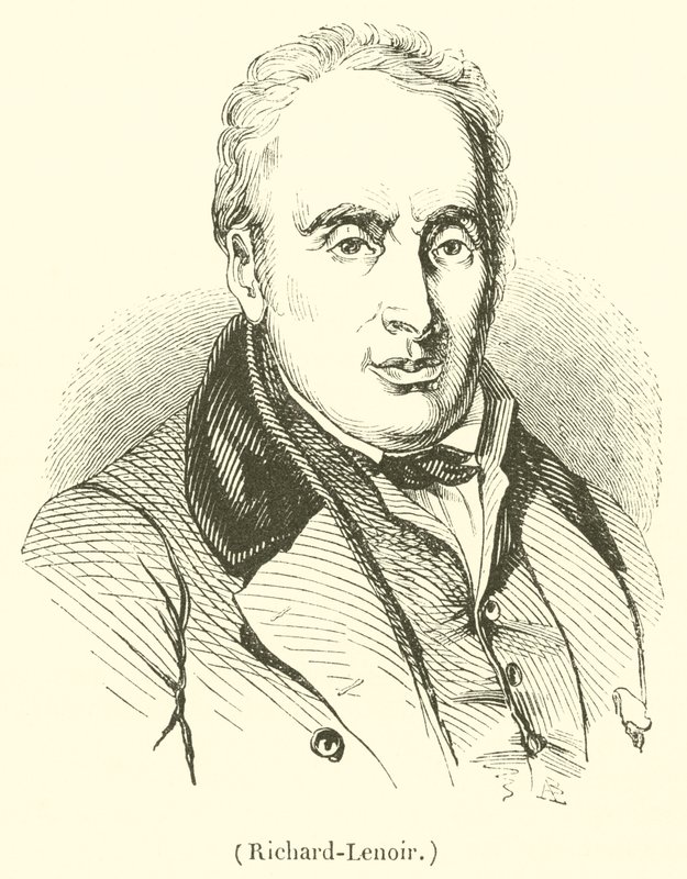 Richard-Lenoir (rytina) od French School