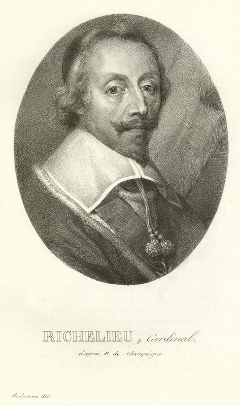 Richelieu, kardinál od French School