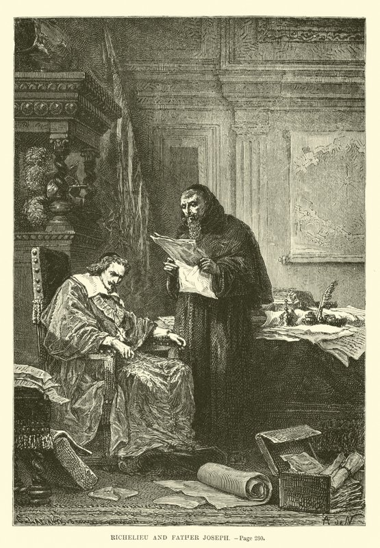 Richelieu a otec Joseph od French School