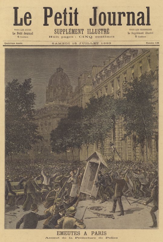 Nepokoje v Paříži od French School