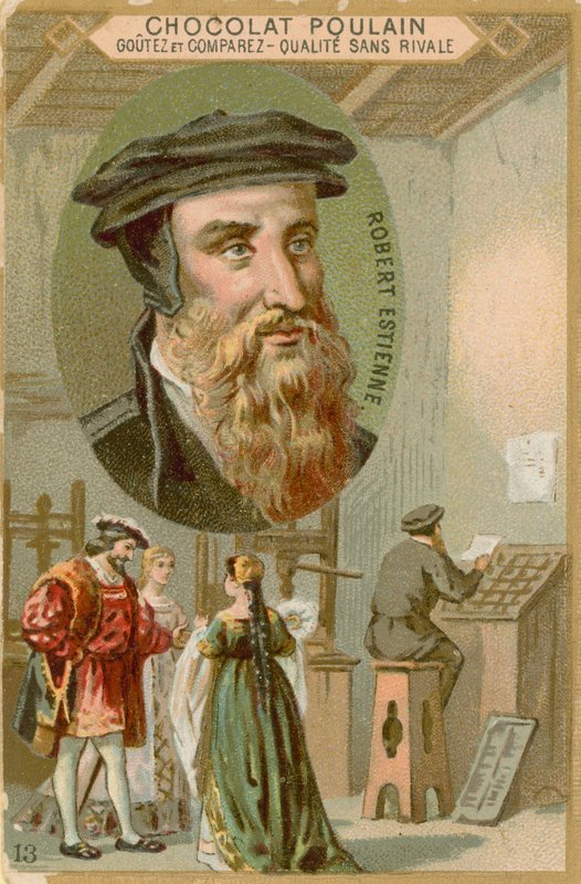 Robert Estienne od French School