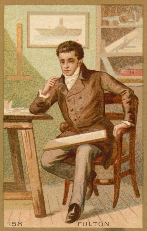 Robert Fulton , americký inženýr a vynálezce od French School