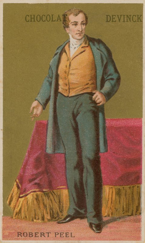 Robert Peel, anglický konzervativní státník 19. století od French School