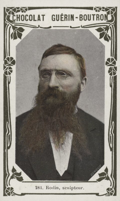 Rodin, sochař (barevné foto) od French School