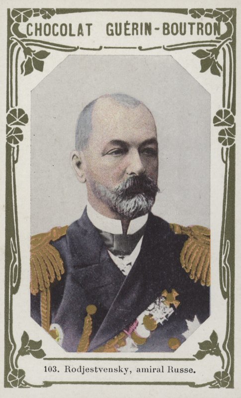Rodjestvensky, amirál Russe (barevné foto) od French School