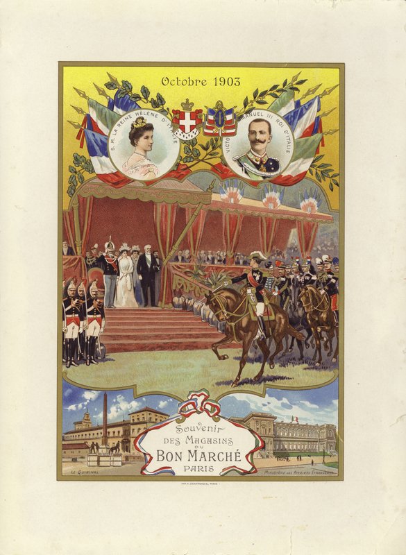 Královská svatba - říjen 1903 od French School