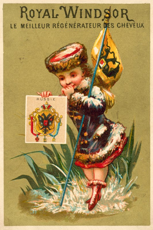 Rusko (chromolitho) od French School