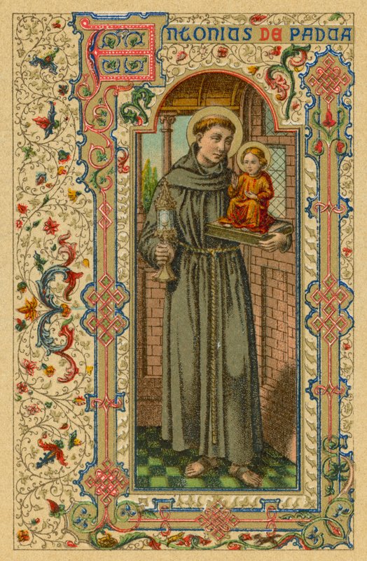 S Antonius De Padua od French School
