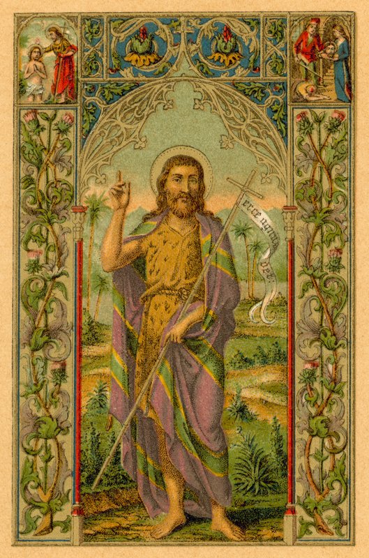 S Johannes Baptista od French School