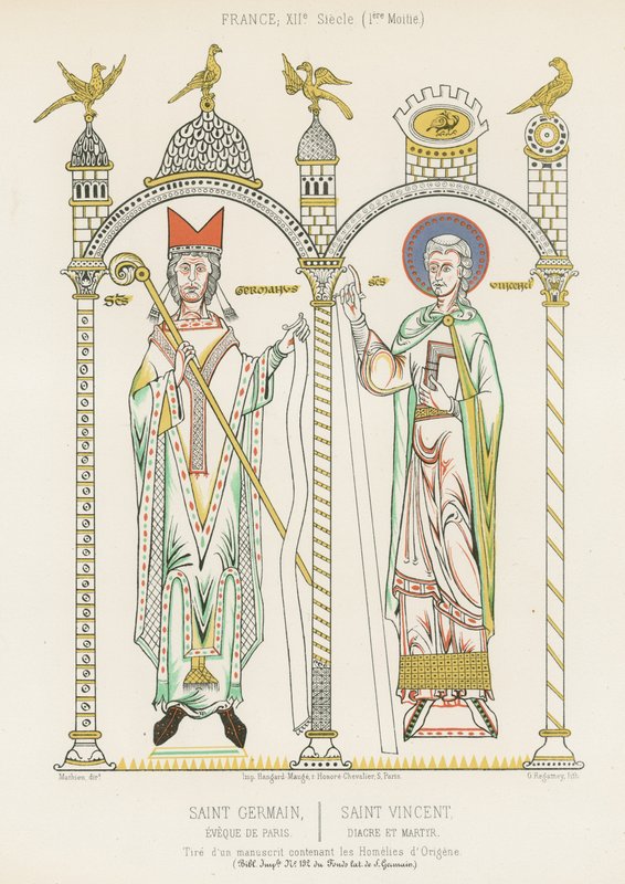 Saint Germain a Saint Vincent od French School