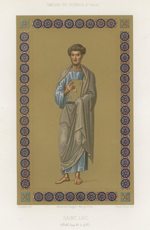 Svatý Lukáš evangelista od French School