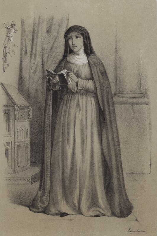 Svatá Kateřina De Sienne od French School