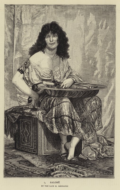 Salome (rytina) od French School