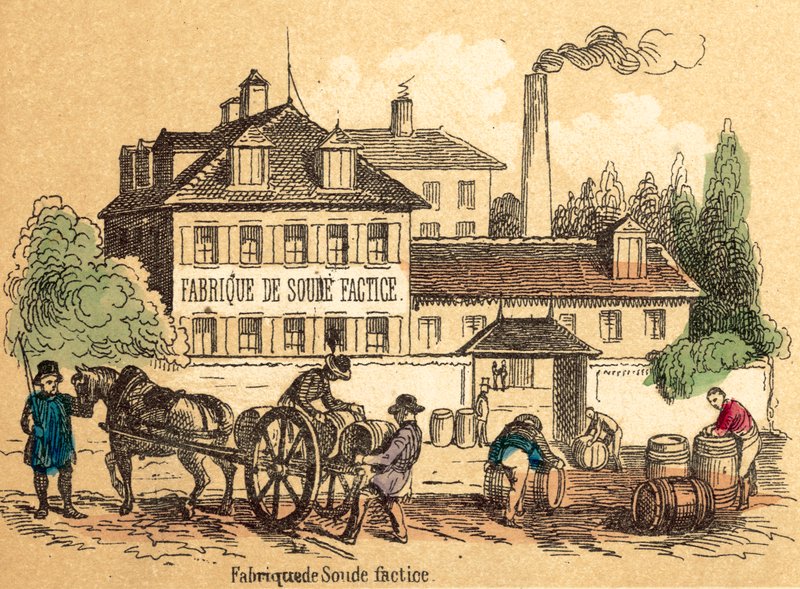 Sůl (barevné rytí) od French School