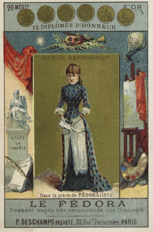 Sarah Bernhardt , francouzská herečka od French School