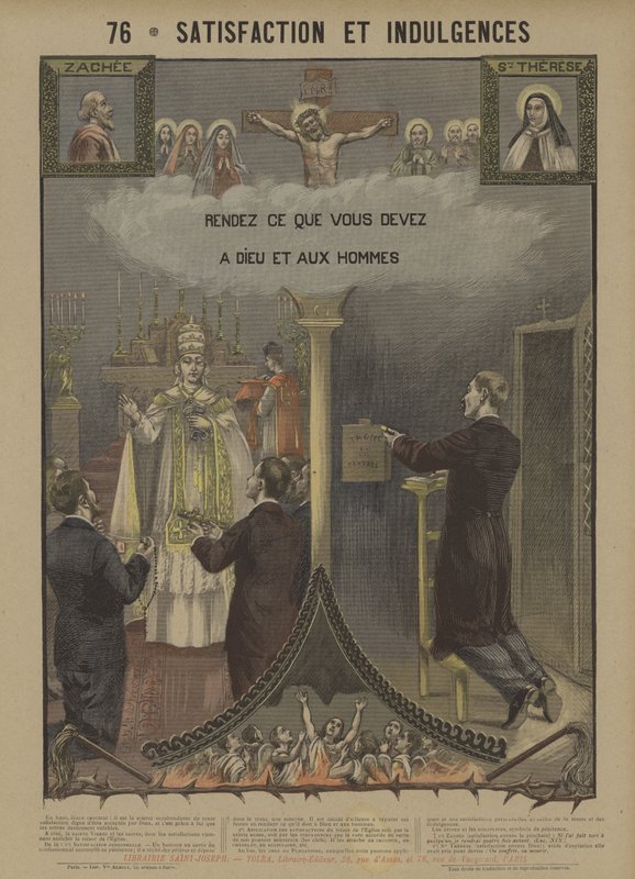 Spokojenost a shovívavost (color litho) od French School