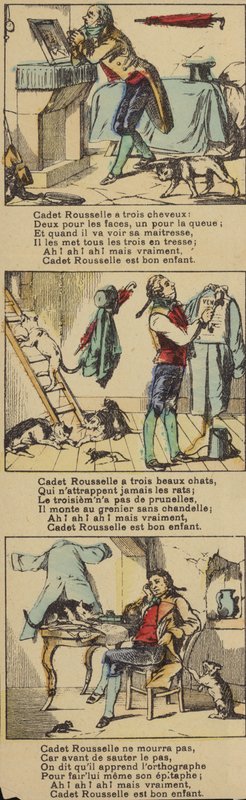 Scény z kadeta Rousselle od French School