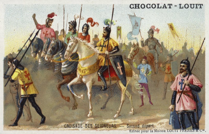 Druhý odchod Princes Crusade, 1. křížová výprava, 1096 od French School