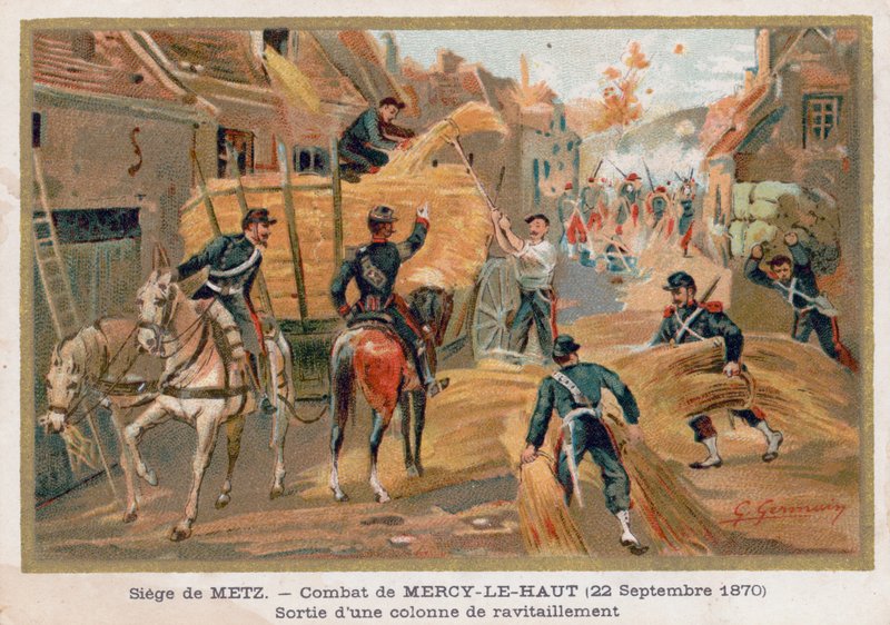 Obléhání Metz, Mercy-Le-Haut od French School