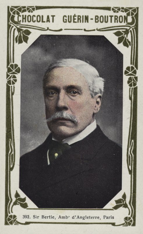 Sir Bertie, Ambassadeur dAngleterre, Paříž (barevné foto) od French School