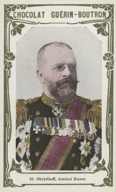 Skrydloff, Amiral Russe (barevná fotografie) od French School