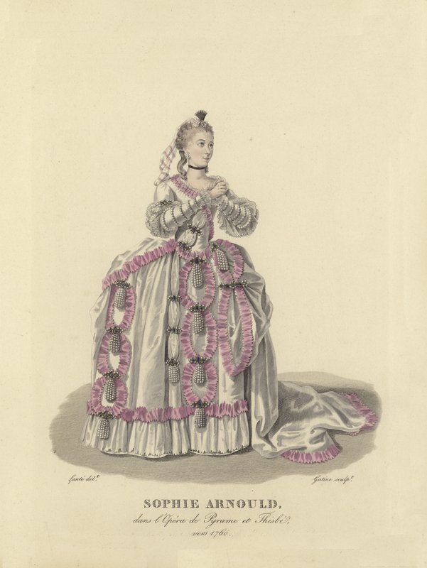 Sophie Arnould , francouzská operní pěvkyně od French School