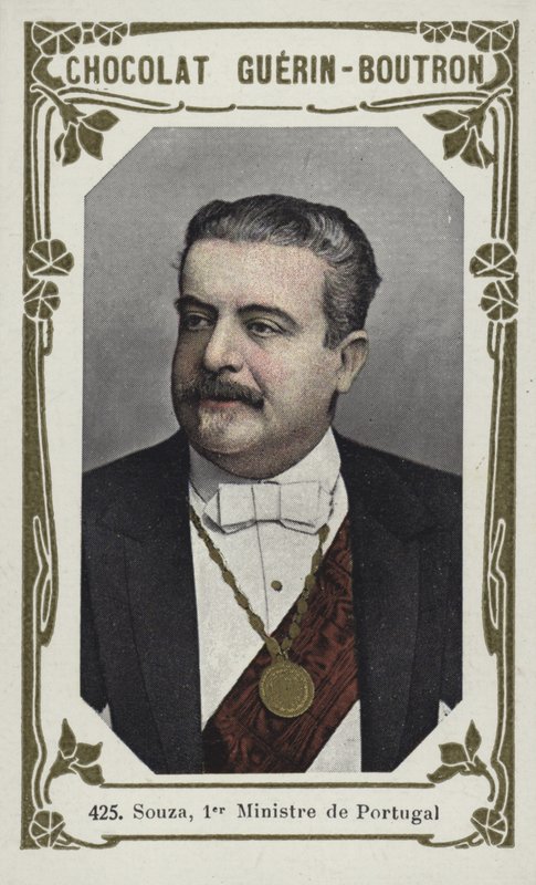 Souza, premiér Portugalska (barevné foto) od French School