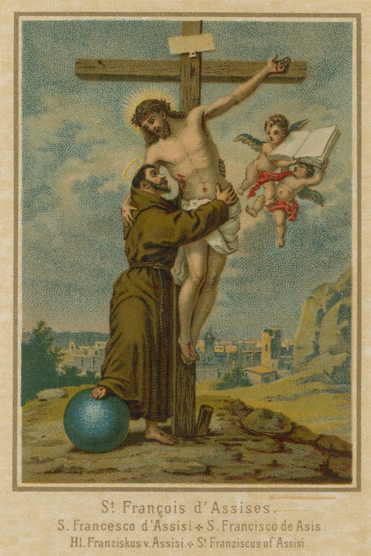 Svatý František z Assisi od French School