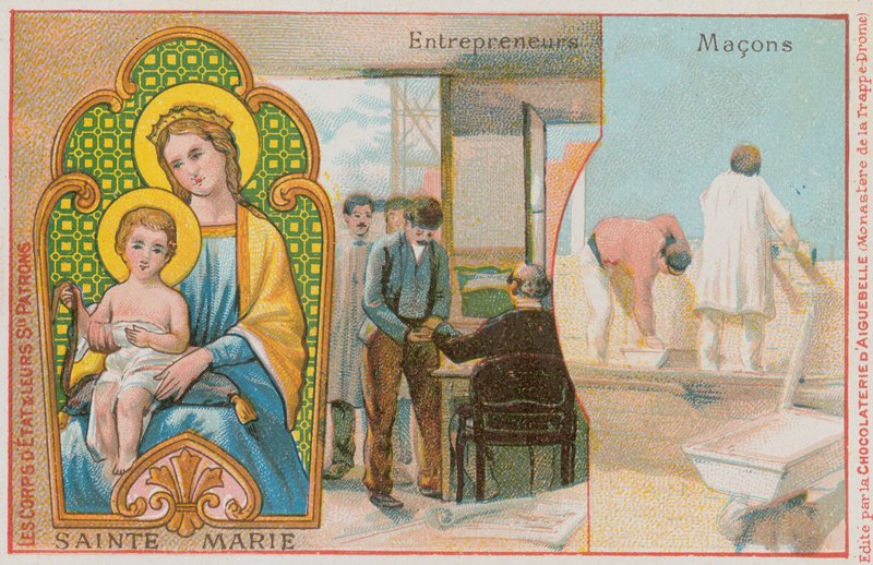 Svatá Marie, podnikatelé a zedníci od French School