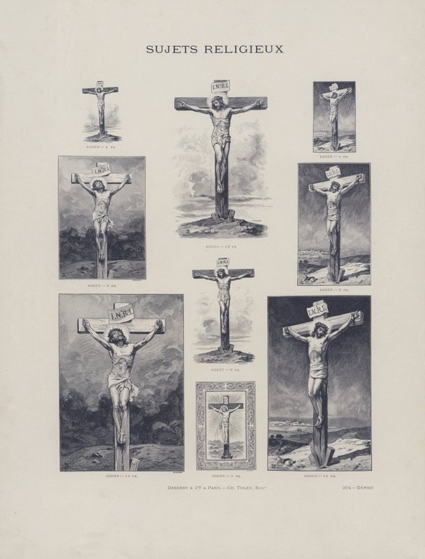 Sujets Religieux od French School