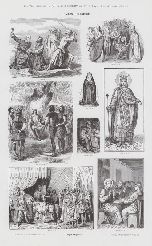 Sujets Religieux od French School