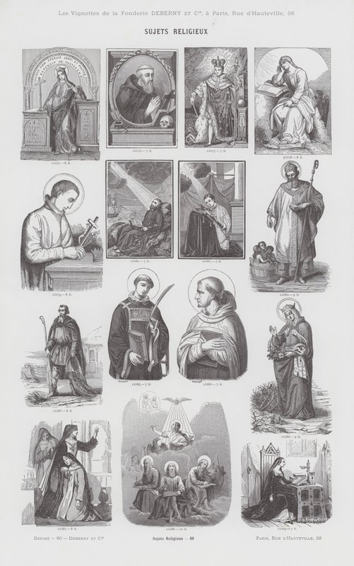 Sujets Religieux od French School